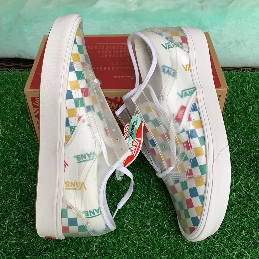 VANS COMFYCUSH SLIP SK VANS BLOCK MULTI/CHECKER MN - Picture 6 of 15